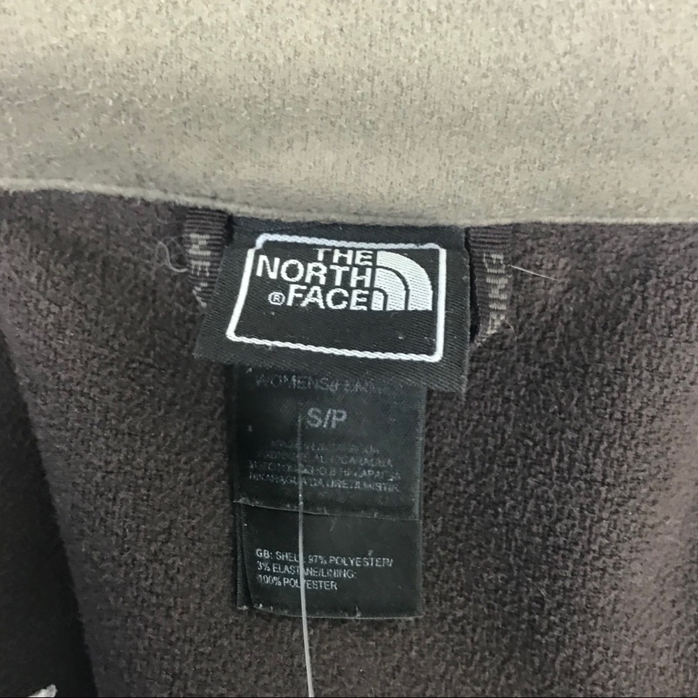 North Face Softshell Jacket Brown S - image 5
